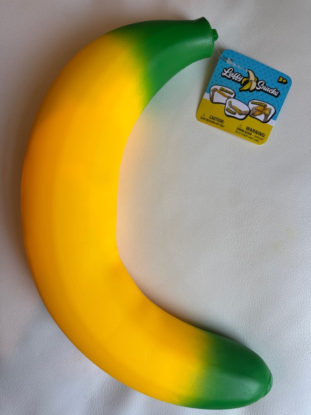 SHIPS TODAY! Jumbo Banana Sunny Days TikTok Squeezy Squishy Fruit Fidget Toy New